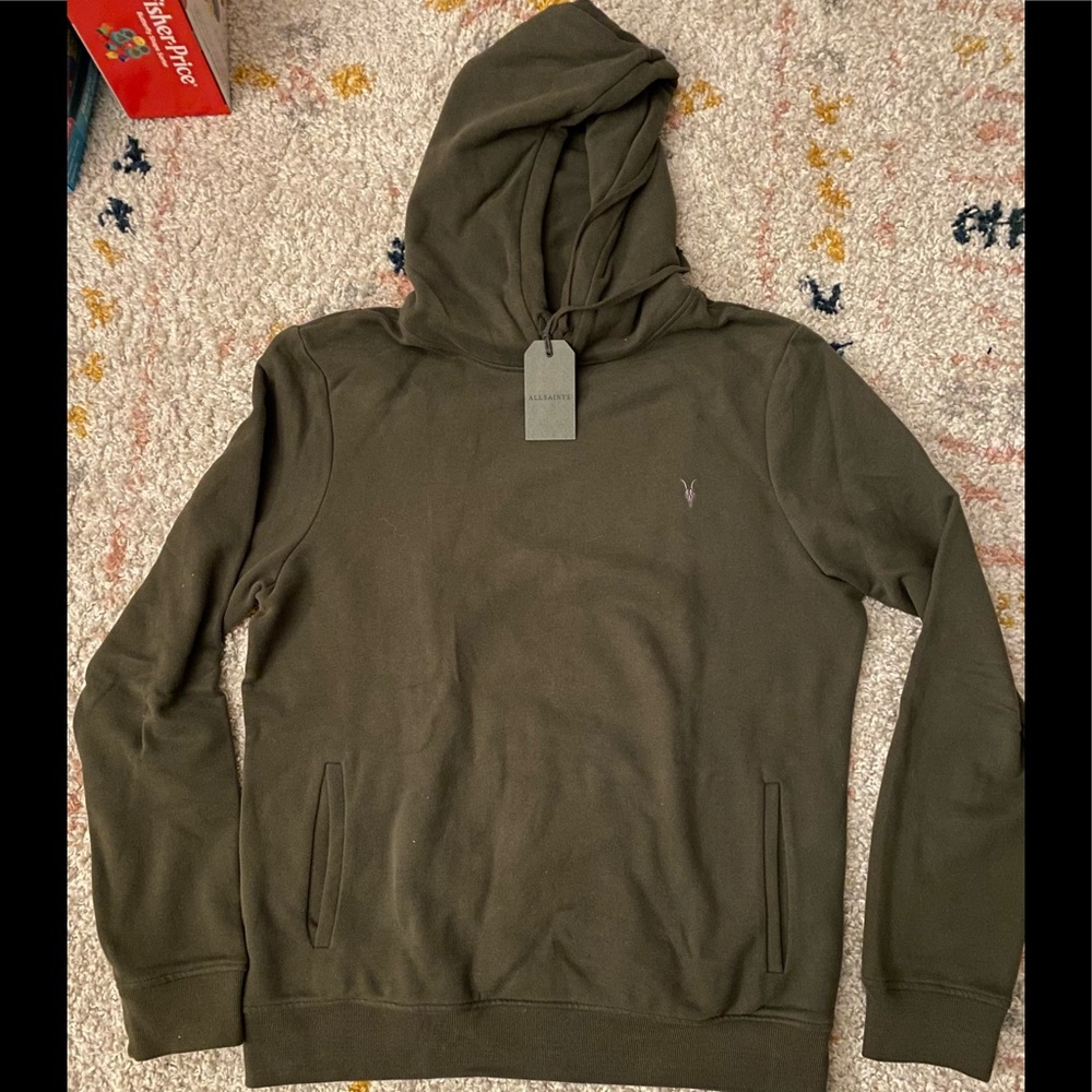 AllSaints Raven Pullover Hoodie
